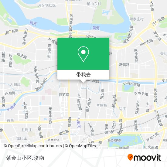 紫金山小区地图