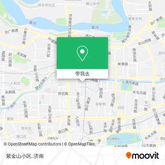 紫金山小区地图