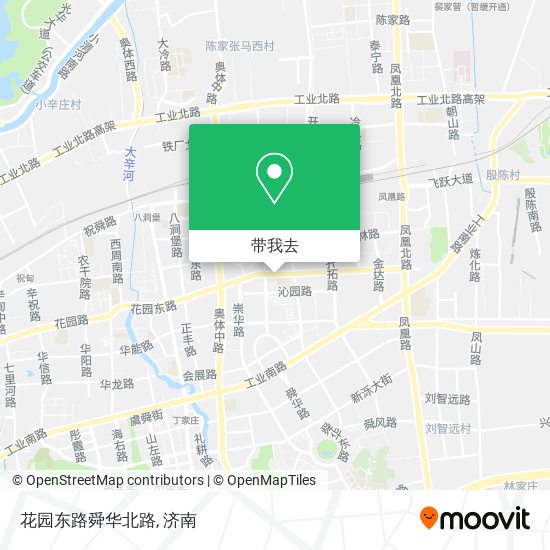 花园东路舜华北路地图