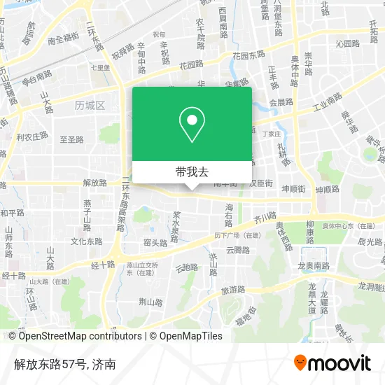解放东路57号地图