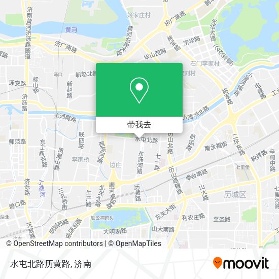 水屯北路历黄路地图