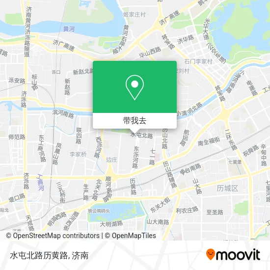 水屯北路历黄路地图
