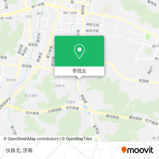 伙路北地图