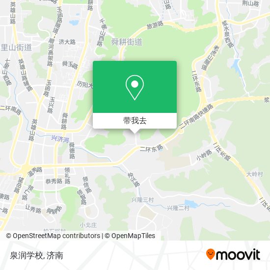 泉润学校地图