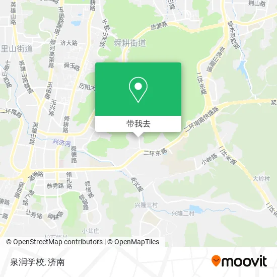 泉润学校地图