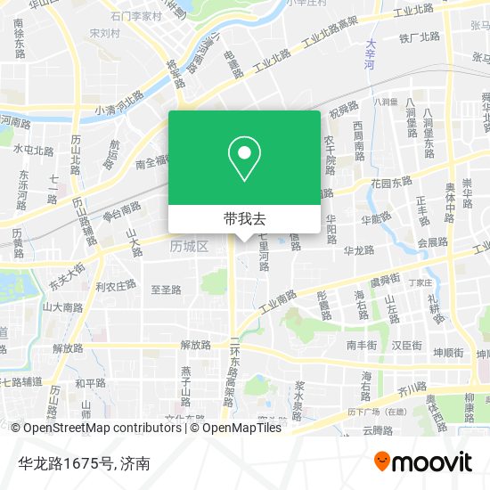 华龙路1675号地图