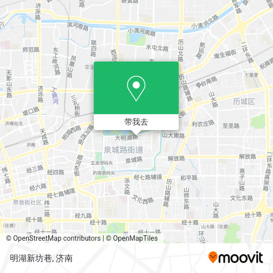 明湖新坊巷地图