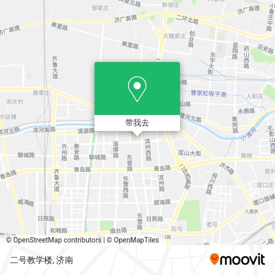 二号教学楼地图