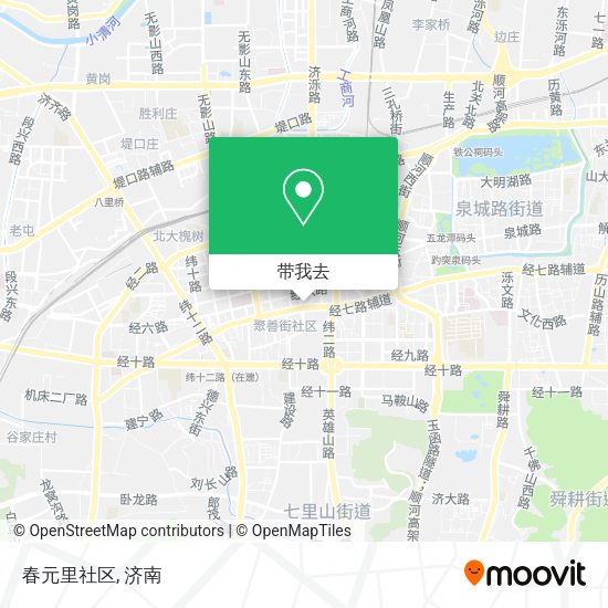 春元里社区地图