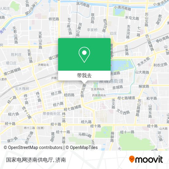 国家电网济南供电厅地图