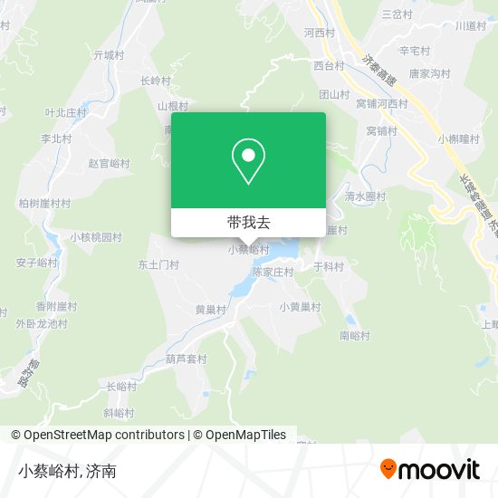 小蔡峪村地图