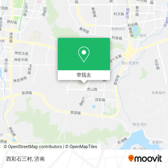 西彩石三村地图