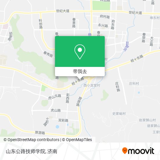 山东公路技师学院地图