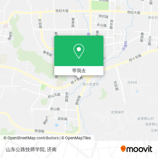 山东公路技师学院地图