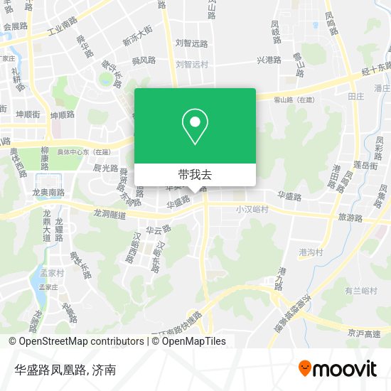 华盛路凤凰路地图
