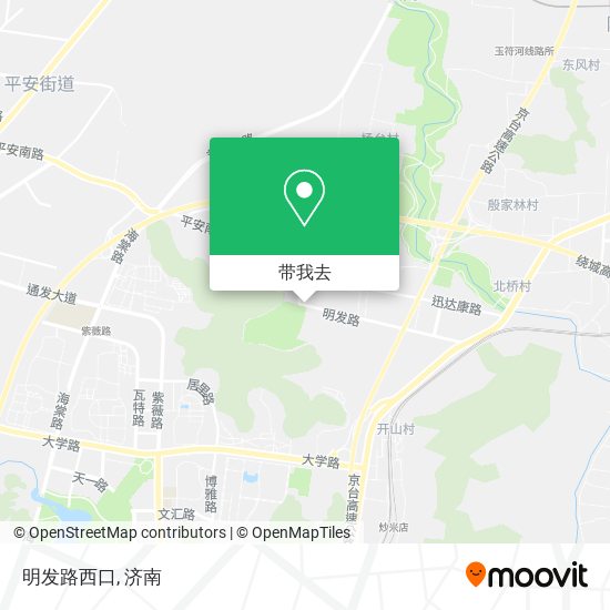 明发路西口地图