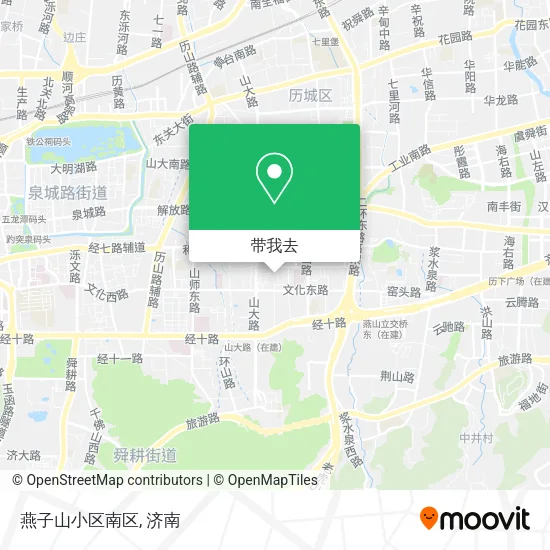 燕子山小区南区地图