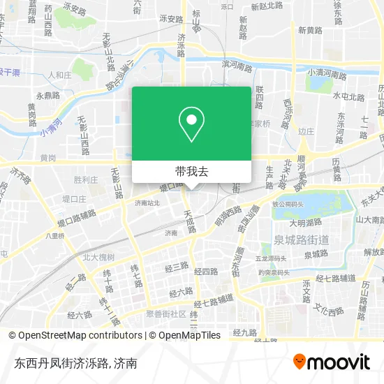 东西丹凤街济泺路地图