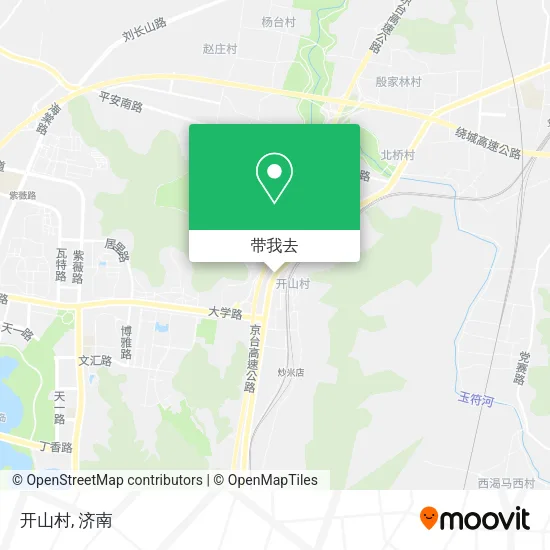 开山村地图