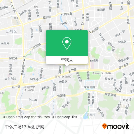 中弘广场17-A楼地图