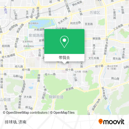 排球场地图