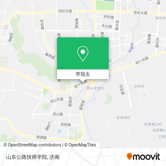 山东公路技师学院地图