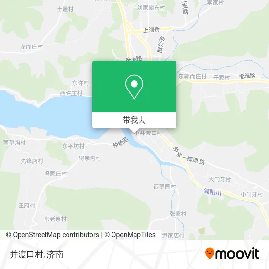 并渡口村地图