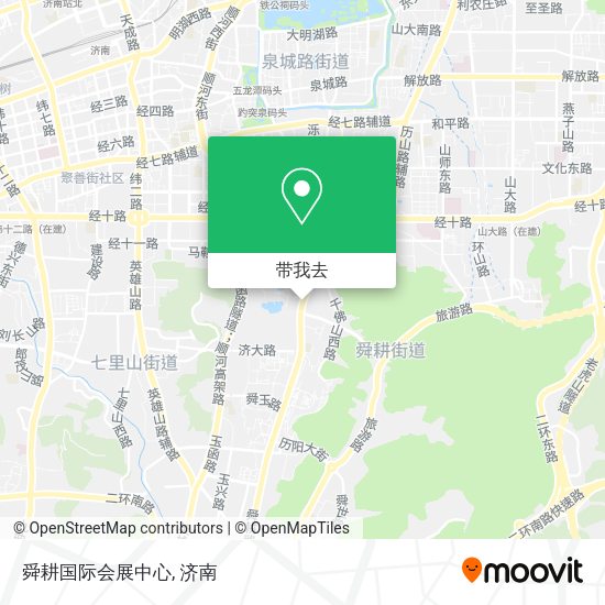 舜耕国际会展中心地图