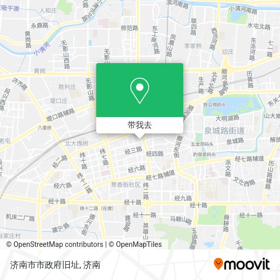 济南市市政府旧址地图
