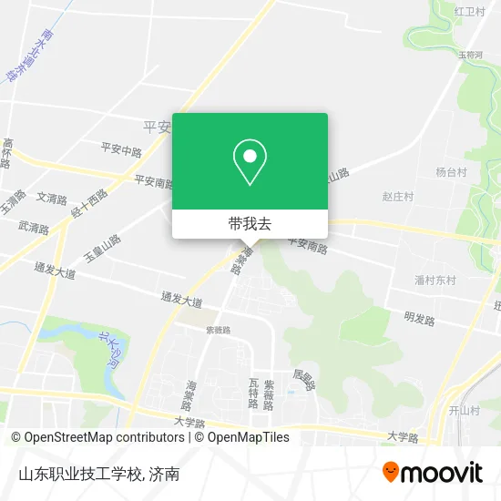 山东职业技工学校地图