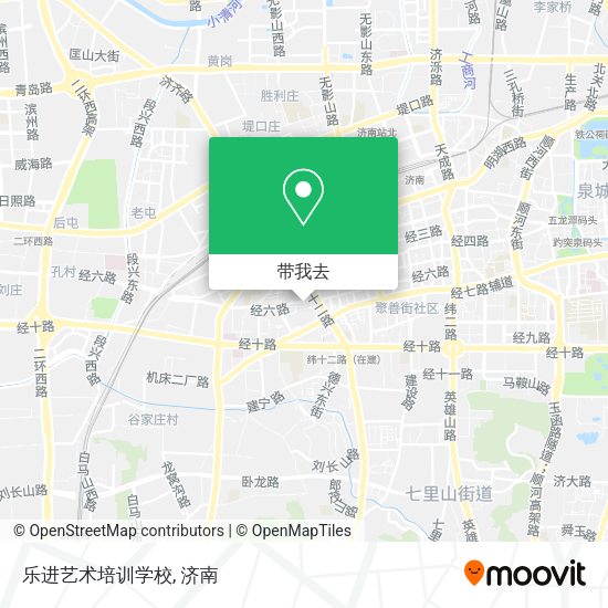 乐进艺术培训学校地图