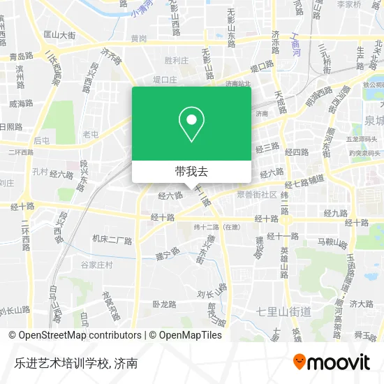 乐进艺术培训学校地图