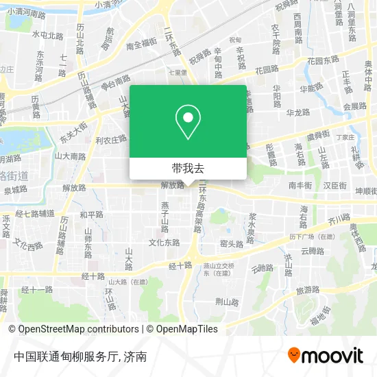 中国联通甸柳服务厅地图