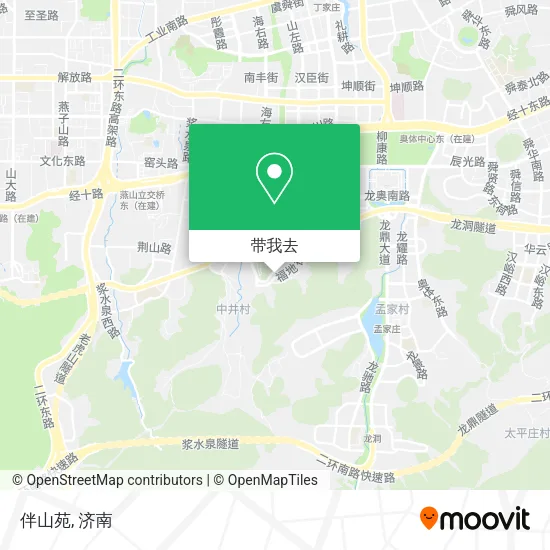 伴山苑地图