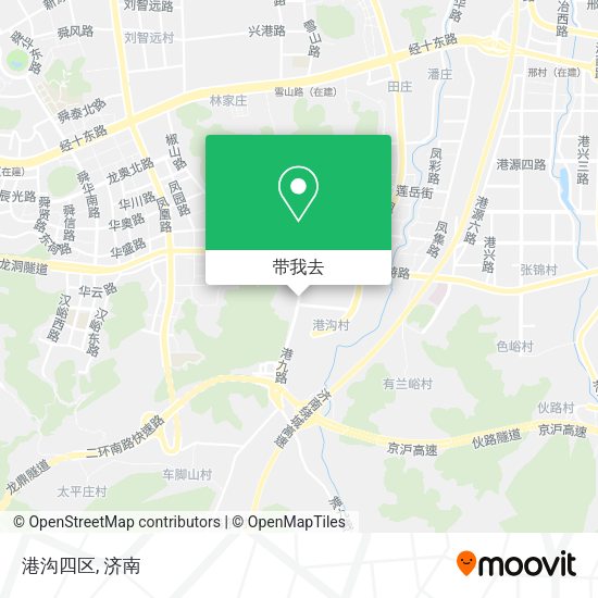 港沟四区地图