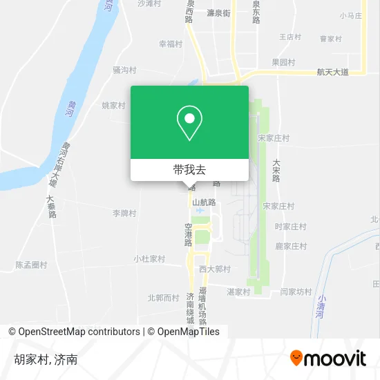 胡家村地图