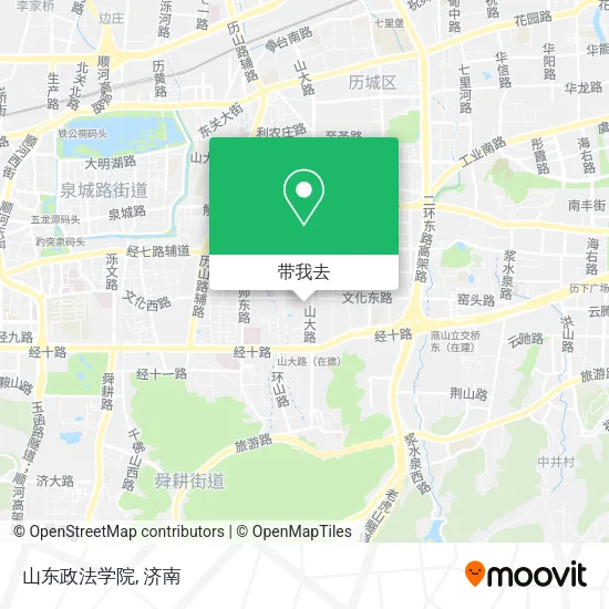 山东政法学院地图