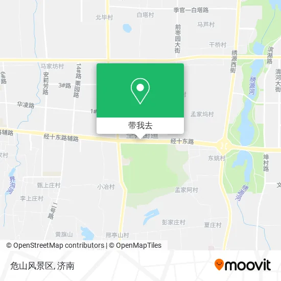 危山风景区地图