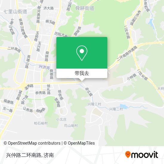 兴仲路二环南路地图