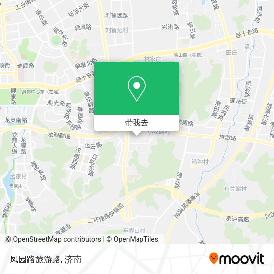 凤园路旅游路地图