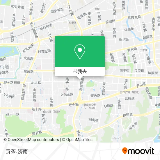 贡茶地图