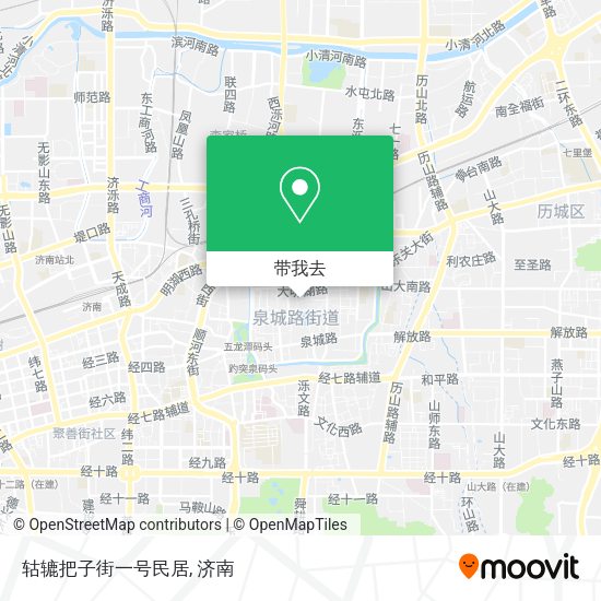 轱辘把子街一号民居地图