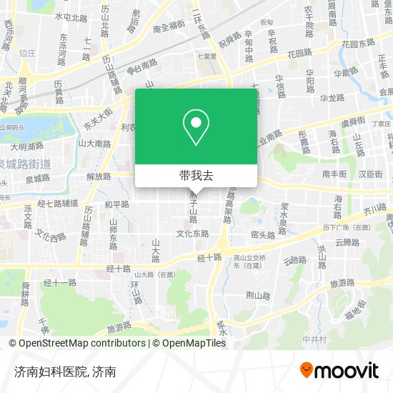 济南妇科医院地图