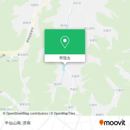 半仙山南地图