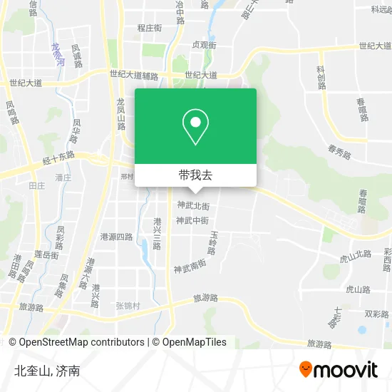 北奎山地图
