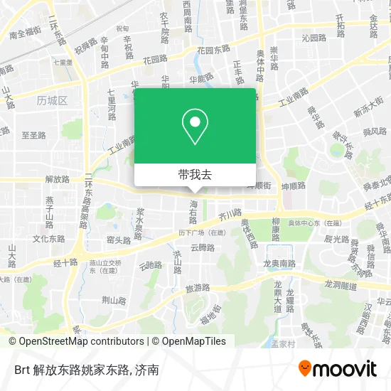 Brt 解放东路姚家东路地图