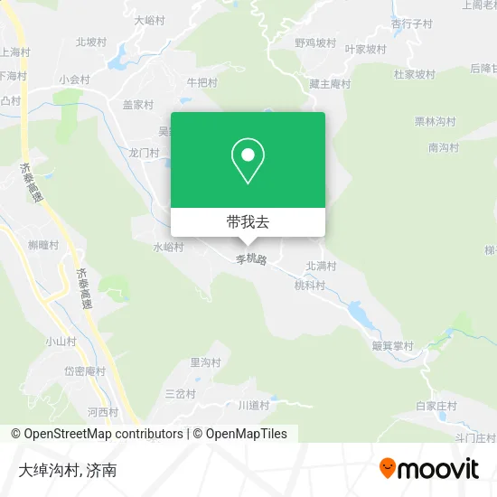 大绰沟村地图