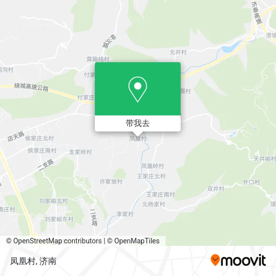 凤凰村地图