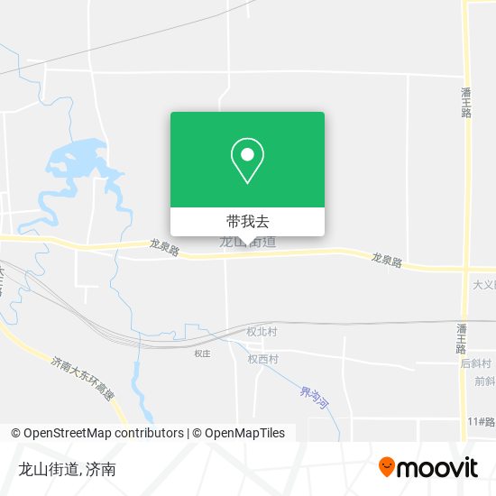 龙山街道地图