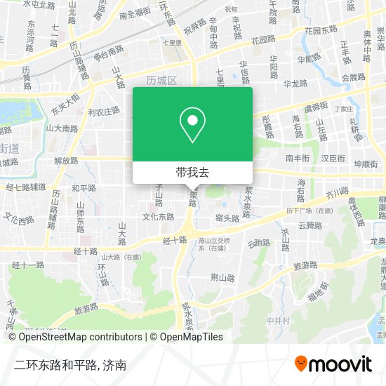 二环东路和平路地图